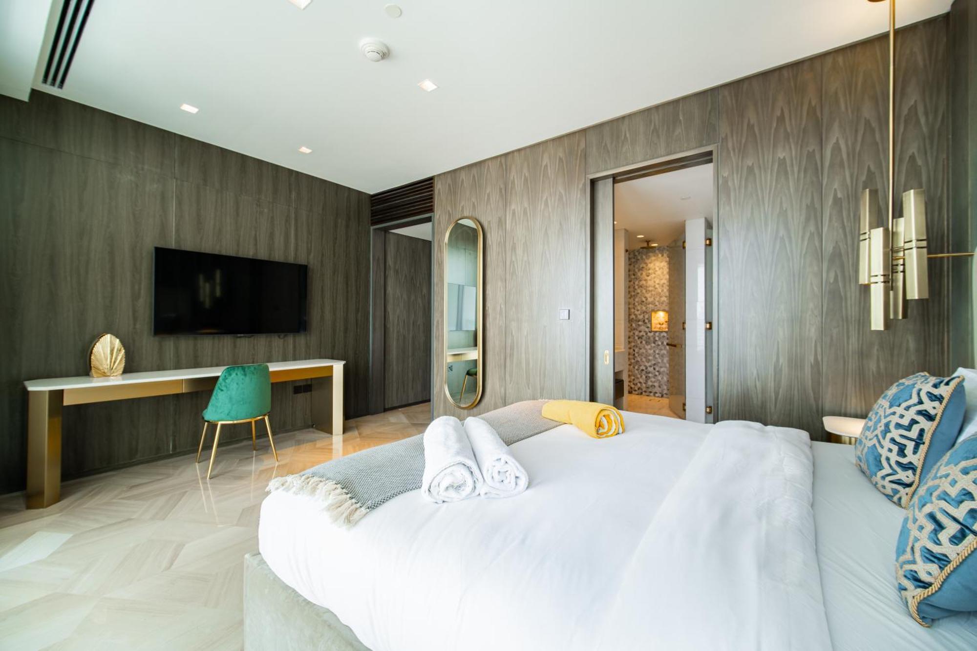 Five Palm Super Luxury Apt With Full Sea Views Dubaj Zewnętrze zdjęcie